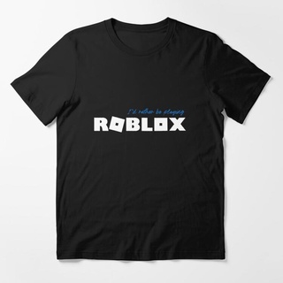 เสื้อยืดอินเทรนด์ผู้ชายอินเทรนด์ผู้หญิงเสื้อยืด พิมพ์ลาย ID Rather Be Playing Roblox เลือกลายได้S-3XL