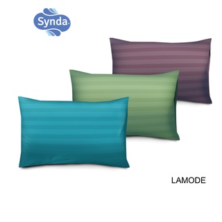 สินค้า [ส่งฟรี] Synda ปลอกหมอน Cotton ทอ 500 เส้นด้าย รุ่น LAMODE