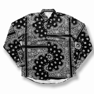 Paisley Shirt เสื้อเชิ้ตแขนยาว ผ้าโพลีเอสเตอร์