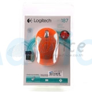 Wireless Optical Mouse LOGITECH (M-187) คละสี