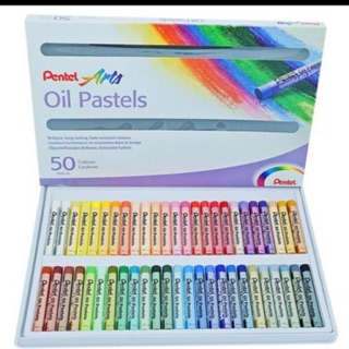 สินค้า สีชอล์ก 36สี, 50สี Pentel Oil Pastels