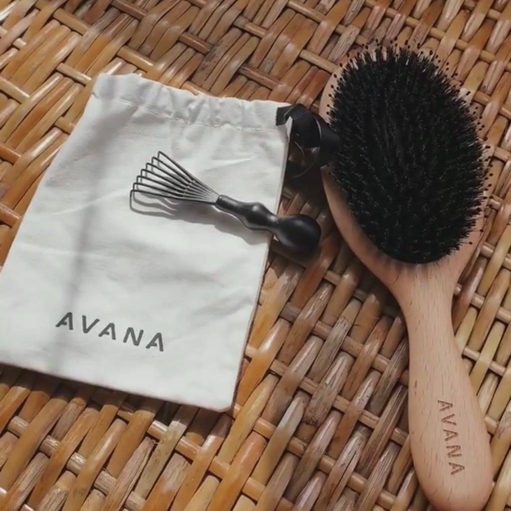 healthy-amp-shine-set-avana-shampoo-avana-premium-boar-bristles-brush-ซื้อคู่ถูกกว่า