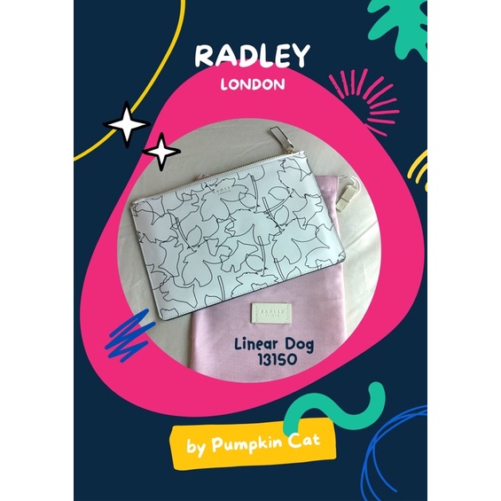 กระเป๋า-radley-london-รุ่น-linear-dog-สี-chalk-ชอล์ก-มือสอง