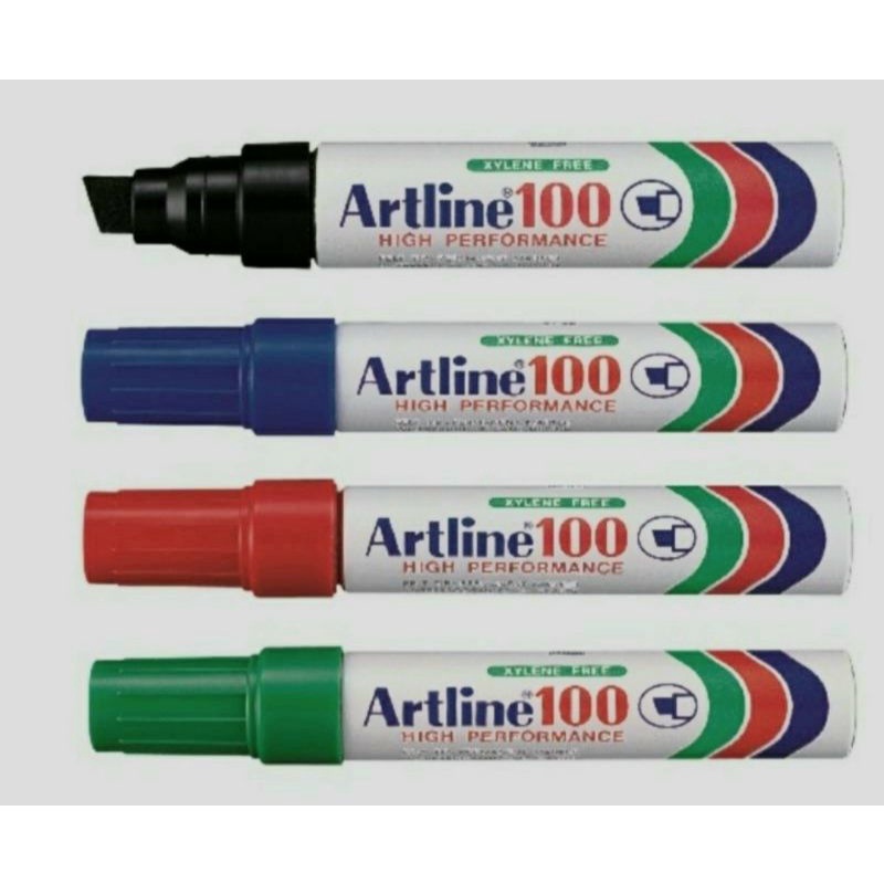 ราคาและรีวิวปากกาเคมี artline เบอร์ 100