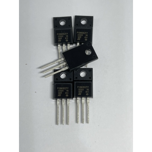 P10NK80ZFP หลังดำแพ็คละ 3 ตัว | Shopee Thailand