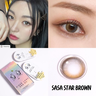 *ส่งฟรี* SISSE LENS รุ่น SASA SERIES คอนแทคเลนส์เกาหลีรายเดือน [0.00, -0.50 ถึง -10.00] SISSÈ LENS