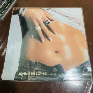 แผ่นเสียง vinyl Jennifer Lopez love don’t cost a thing not cd