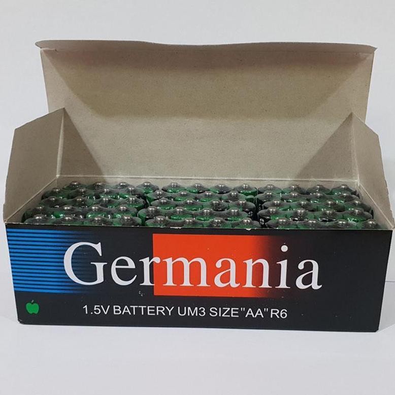 ภาพหน้าปกสินค้าGermania AA 1กล่อง (60 ชิ้น) ถ่านก้อน แบต ถ่านทดลองสินค้า สำหรับอุปกรณ์อิเล็คทรอนิกส์ กล้องถ่ายรูปดิจิตอล จากร้าน hataikarn.tools บน Shopee