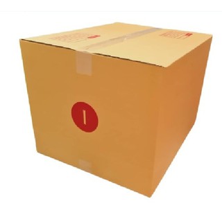 (1 ใบ)กล่องไปรษณีย์ กล่องพัสดุ(เบอร์ i(ไอ)) 3 ชั้น กระดาษKA ฝาชน  พิมพ์จ่าหน้า