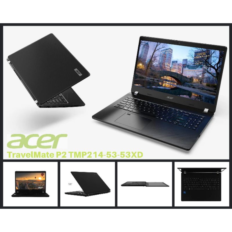 ใส่โค้ด-inc11el-ลดเพิ่ม-70-acer-travelmate-p2-tmp214-53-53xd-black-เครื่องศูนย์แท้-รับประกันศูนย์-1-ปี