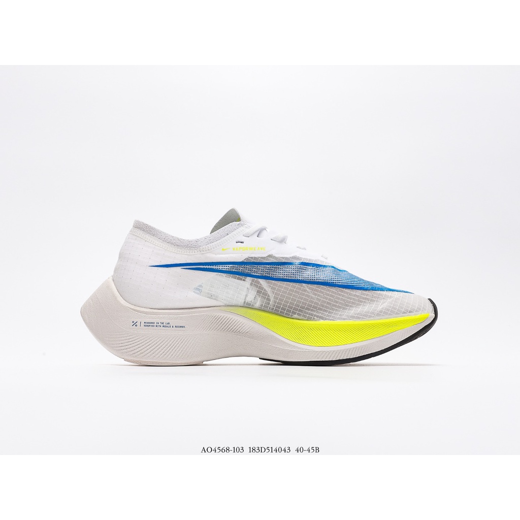 n-i-k-e-zoomx-vaporfly-next-white-cyber-รองเท้าวิ่งชาย-size-40-45