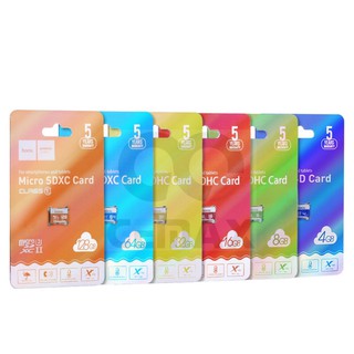 ภาพหน้าปกสินค้าMicro SD Card Hoco ของแท้ 100% Class10 (4GB/8GB/16GB/32GB/64GB/128GB) ที่เกี่ยวข้อง