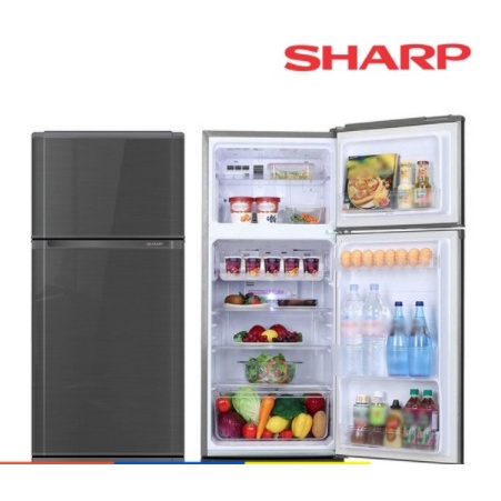 ภาพหน้าปกสินค้าพร้อมส่ง SHARP ตู้เย็น 2 ประตู ความจุ 5.9 คิว รุ่น SJ-C19E จากร้าน lt101 บน Shopee