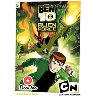 dvd แผ่น เบ็นเท็น Ben 10 Alien Force Season One Vol. 5 เบ็นเท็น เอเลี่ยน ฟอร์ซ ชุดที่ 5