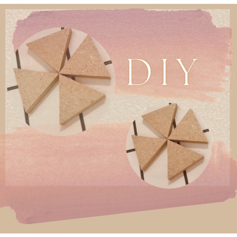 10ชิ้น-wood-diy-ไม้ตกแต่งสำหรับงานdiy-ไม้ตกแต่งรูปทรงสามเหลี่ยม-diy-wood-piece