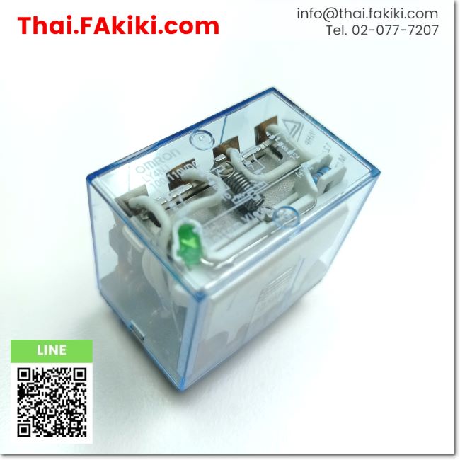 พร้อมส่ง-a-unused-ly4nj-relay-รีเลย์-สเปค-dc100-110v-omron-66-003-118