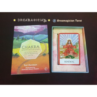 Chakra Wisdom Oracle Cards ไพ่ออราเคิลแท้ลดราคา/ไพ่ยิปซี/ไพ่ทาโร่ต์/ไพ่ออราเคิล/Tarot/Oracle