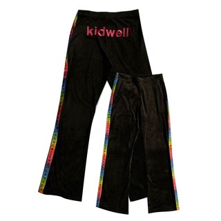 FABLAB : KIDWELL Black and Pink Pants