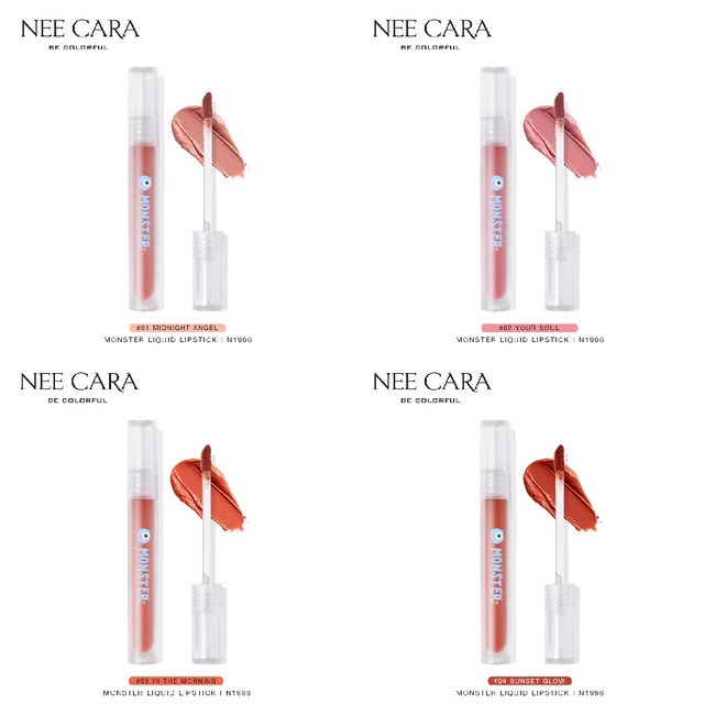 nee-cara-monster-liquid-lipstick-n1966-มอนส์เตอร์-ลิปแมตท์แอร์-3g