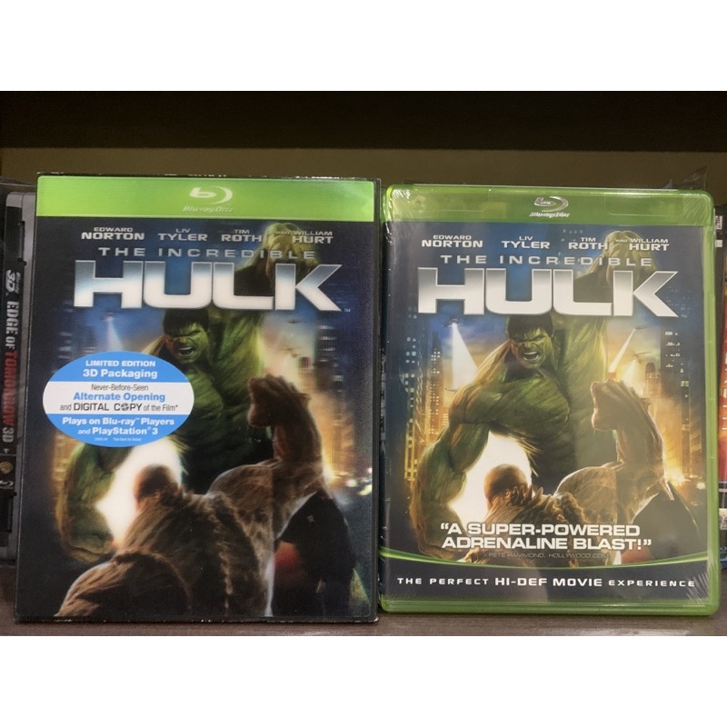 the-incredible-hulk-blu-ray-แท้-มือ-1-หายาก-ปกสามมิติ-น่าสะสม-รับซื้อบลูเรย์-แท้-มือสอง