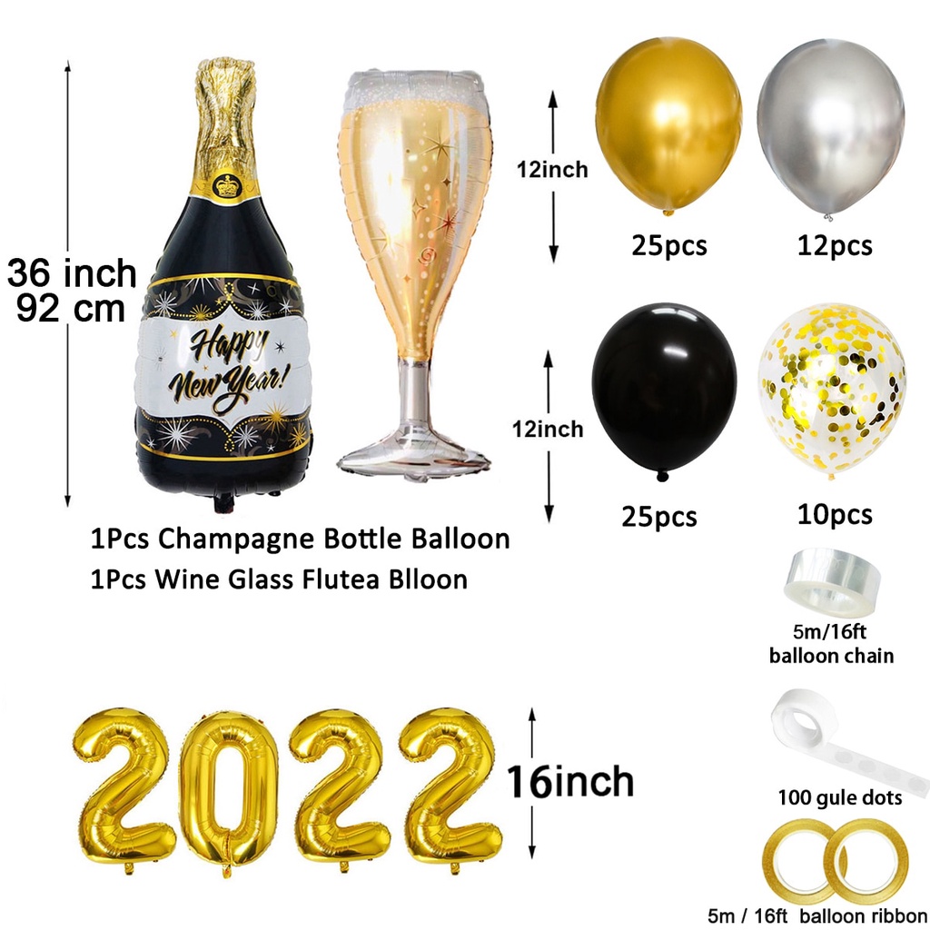 78-ชิ้นลูกโป่งปีใหม่-2022-happy-new-year-2022-ช้าหมด-อดนะคะ