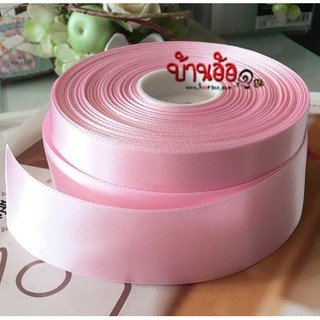 1.5inch 1y ริบบิ้น ผ้าซาติน satin ribbon ขนาดเล็ก กว้าง 1.5 นิ้ว (นิ้วครึ่ง) x ความยาว 90 เซนติเมตร