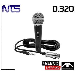NTS Microphone D.320 ไมค์สาย D.320 ไมโครโฟน มีสายแถม ยาว 5 เมตร