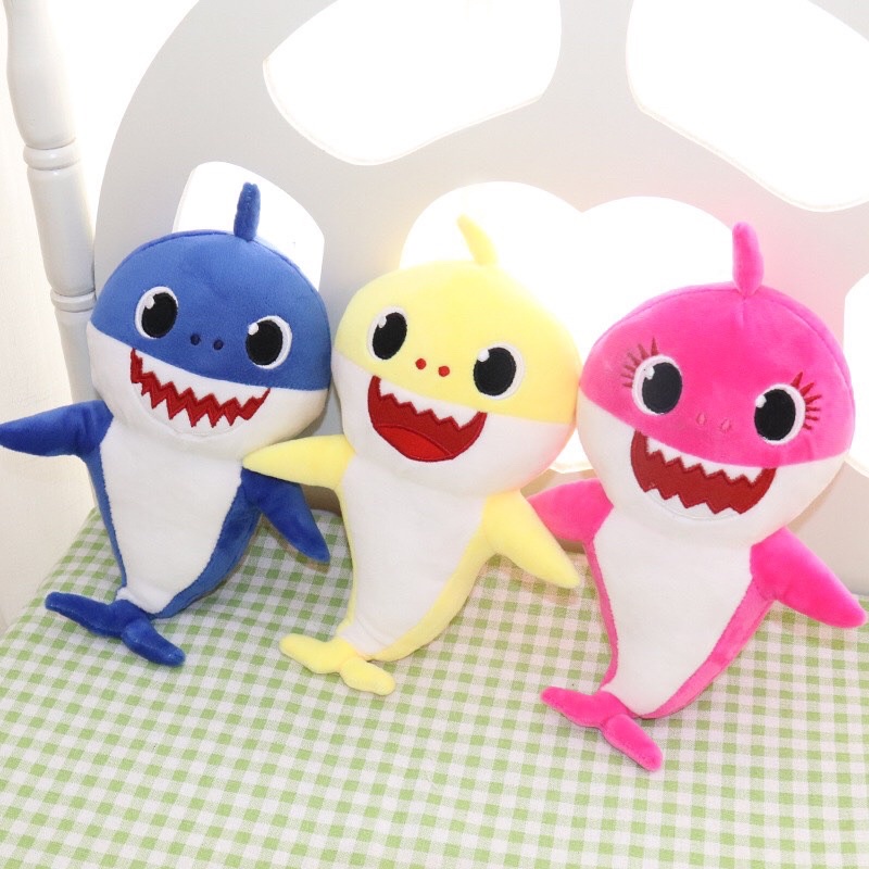ภาพหน้าปกสินค้าตุ๊กตาเบบี้ชาร์คBaby shark มีเพลง มีไฟวิบวับ จากร้าน pmpsuttipornkonwaen บน Shopee