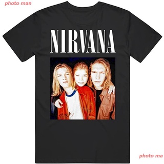 [2023]photo man ผู้ชายและผู้หญิง Funny Nirvana Hanson Mashup 90s Pop Punk Band Fan T Shirt discount