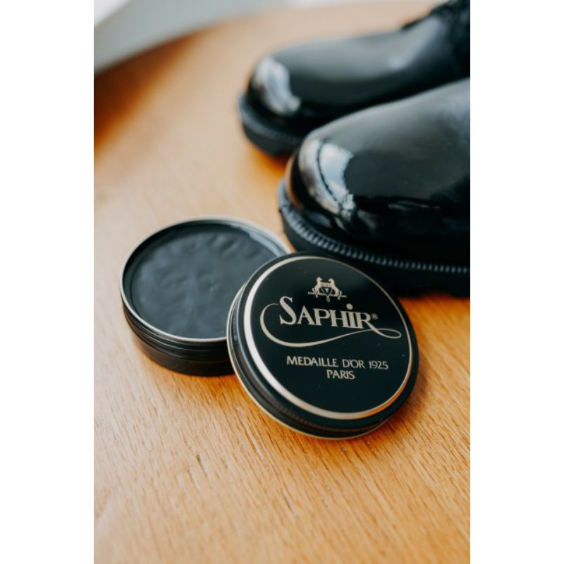 แว๊กขัดรองเท้า-saphir-wax-อันดับหนึ่ง-สีดำ