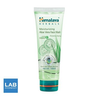 สินค้า Himalaya Moisturizing Aloe Vera Face Wash 100 ml. - เจลล้างหน้าสูตร Soap-Free