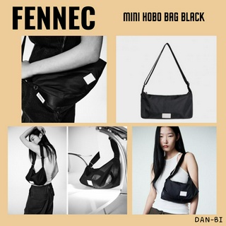 [FENNEC] Mini HOBO bag Black / Black edition / กระเป๋าสะพายไหล่ 2 ทาง / ขนาดกะทัดรัด
