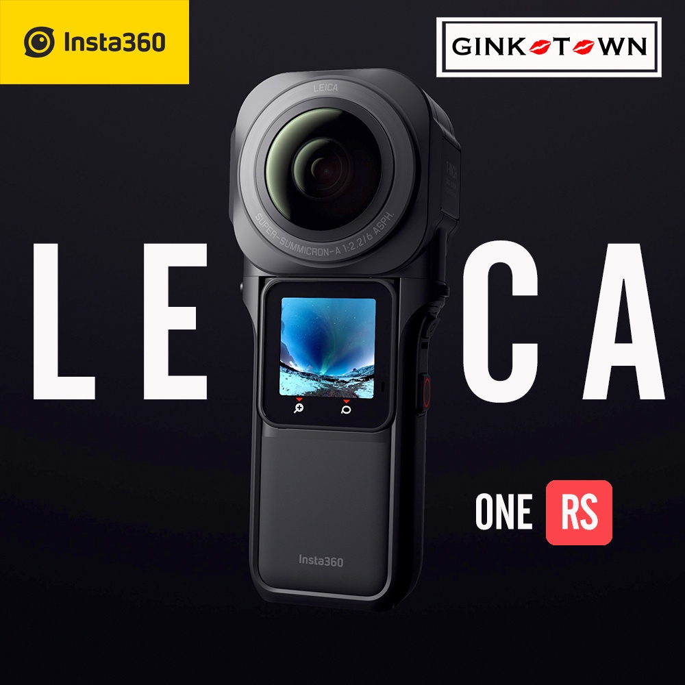 ภาพหน้าปกสินค้ากทมมีส่งใน 1 ชม Insta360 One RS Leica Edition 1-Inch กล้อง แอคชั่นแคม เซ็นเซอร์ขนาด 1 นิ้ว ประกันศ