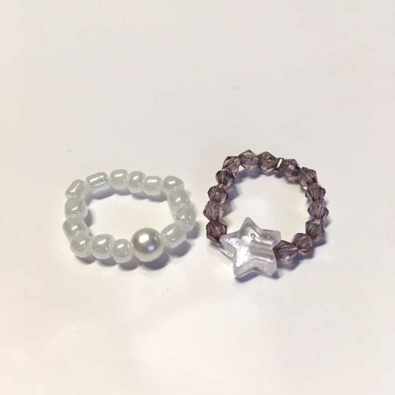 ภาพหน้าปกสินค้าแหวนลูกปัดยางยืด แหวนลูกปัด แหวนลูกปัดสีพาสเทล มีขนาด 4-6 ซม. ทำใหม่ทุกวง ใช้ยางยืดเกาหลี อยากเปลี่ยนสีสอบถามได้ค่ะ จากร้าน lunarbunny_craft บน Shopee