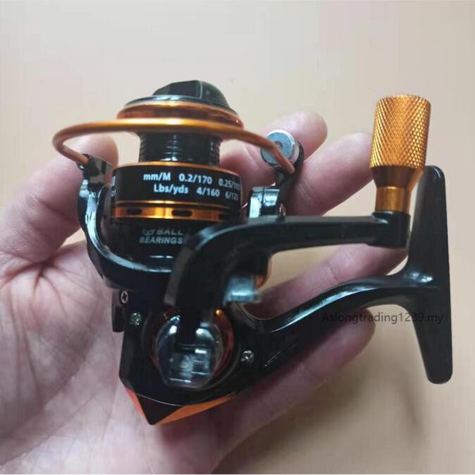 shinobass-hb500-รอกตกปลา-ขนาดเล็ก-500-รอกหมุน-เหยื่อล่อ-จิ๊กเรือ-แพ-raya-angling-pancing-wheels-tackle