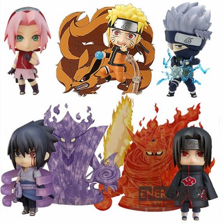 สินค้า ฟิกเกอร์ Anime Naruto Uzumaki Nendoroid Sasuke Uchiha Hatake Kakashi Itachi