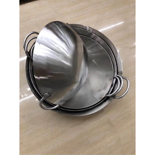 ☂►304 stainless steel 1.8mm thick high quality Chinese Handmade Wok Traditional Non stick rusting Gas wok Cooker pan coo