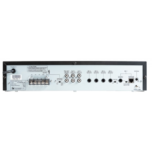 toa-a-3248dme-as-มิกเซอร์แอมป์-480-วัตต์-digital-pa-amplifier-mp3-eq-5-band-480-w
