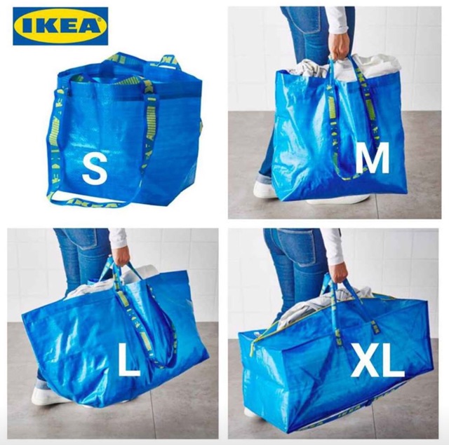 39บาท-ถุงหิ้วอิเกีย-ikea-สีน้ำเงิน