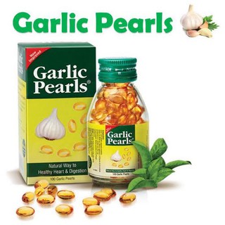 Garlic Pearls น้ำมันกระเทียมสกัด 100 เม็ด