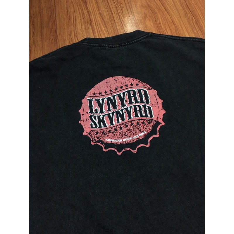 เสื้อวง-vintage-2005-lynyrd-skynyrd-size-l-มือ2สามารถปรับแต่งได้