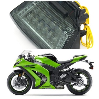 ไฟท้าย kawasaki zx10r ปี 2011 ถึง 2015 ตัวเก่าไฟเบรคหลัง kawasaki ninja zx-10r ตัวเก่าไฟท้ายรถบิ๊กไบค์ไฟเบรคหลัง