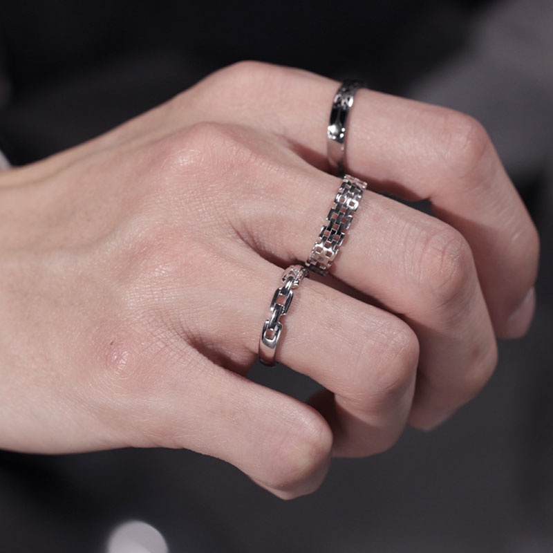 แหวนแฟชั่น-แหวน-แหวนเงินแท้-แหวนเงิน-แหวนชาย-เเหวน-แหวนผช-แหวนเงินแท้-925-แหวนปรับขนาดได้-แหวนผู้ชาย