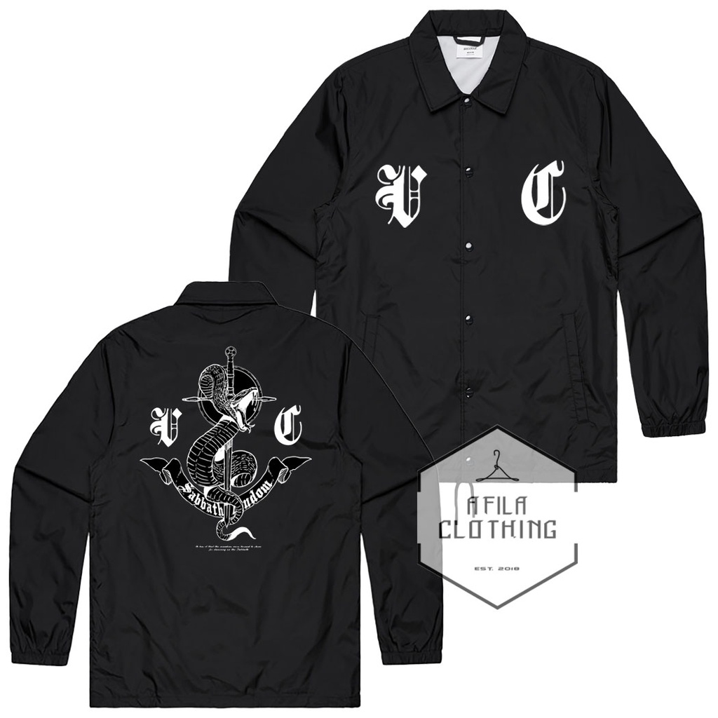 Coach SABBATH CREW THE GRIM REAPER WEBTOON WIND BREAKER JACKET BYCICLE ...