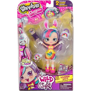 Shopkins Season 9 Wild Style Shoppies Doll - Rainbow Kate Shopkins Season 9 Wild Style ตุ๊กตา Shoppies - Rainbow Kate