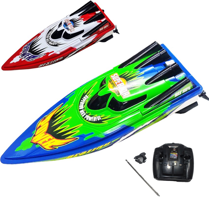 ภาพหน้าปกสินค้าBKL เรือบังคับ RACING BOAT มี2สี คละสี C202B จากร้าน nicha282517 บน Shopee