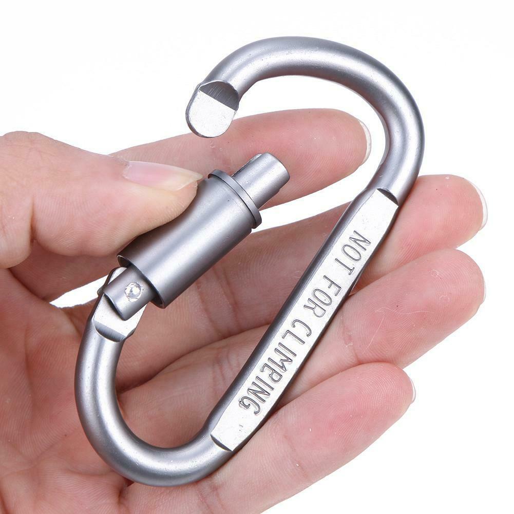 คาราบิเนอร์อลูมิเนียม-คาราบิเนอร์-carabiner-d-พวงกุญแจ-เกี่ยว-ห่วงคล้อง-ตะขอเกี่ยวพวงกุญแจคาราบิเนอร์