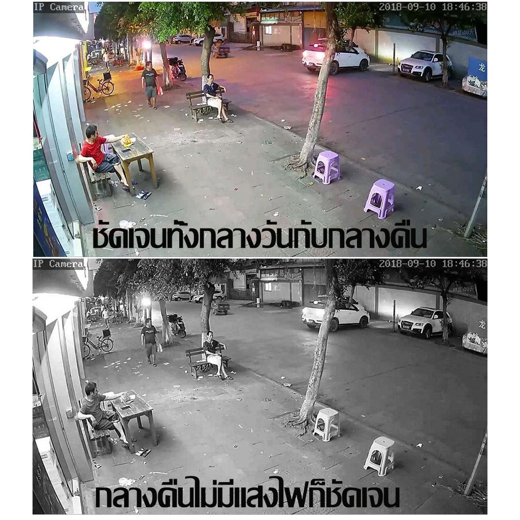 ภาพสินค้า3ล้านพิกเซล กล้องไร้สาย IPCกล้องวงจรปิดไร้สาย ไร้สายกล้อง การตรวจสอบอินฟราเรดคืน ip camera wifi outdoor cctvAPP:V380 จากร้าน gk_bangkok บน Shopee ภาพที่ 4