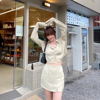 (โค้ด DRESSF9 ลด 125)Dressfriends.bybf | Ayla set เซทสุดคิ้ว ใส่สบาย ไปคาเฟ่ได้ ปาร์ตี้ก็เริ่ช ผ้า Silk satin ใส่สบายมาก