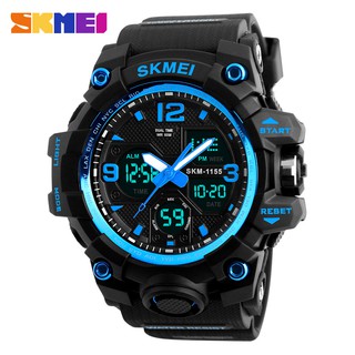 สินค้า SKMEI 1155B 50M Waterproof Multifunction นาฬิกาทรงสปอร์ต